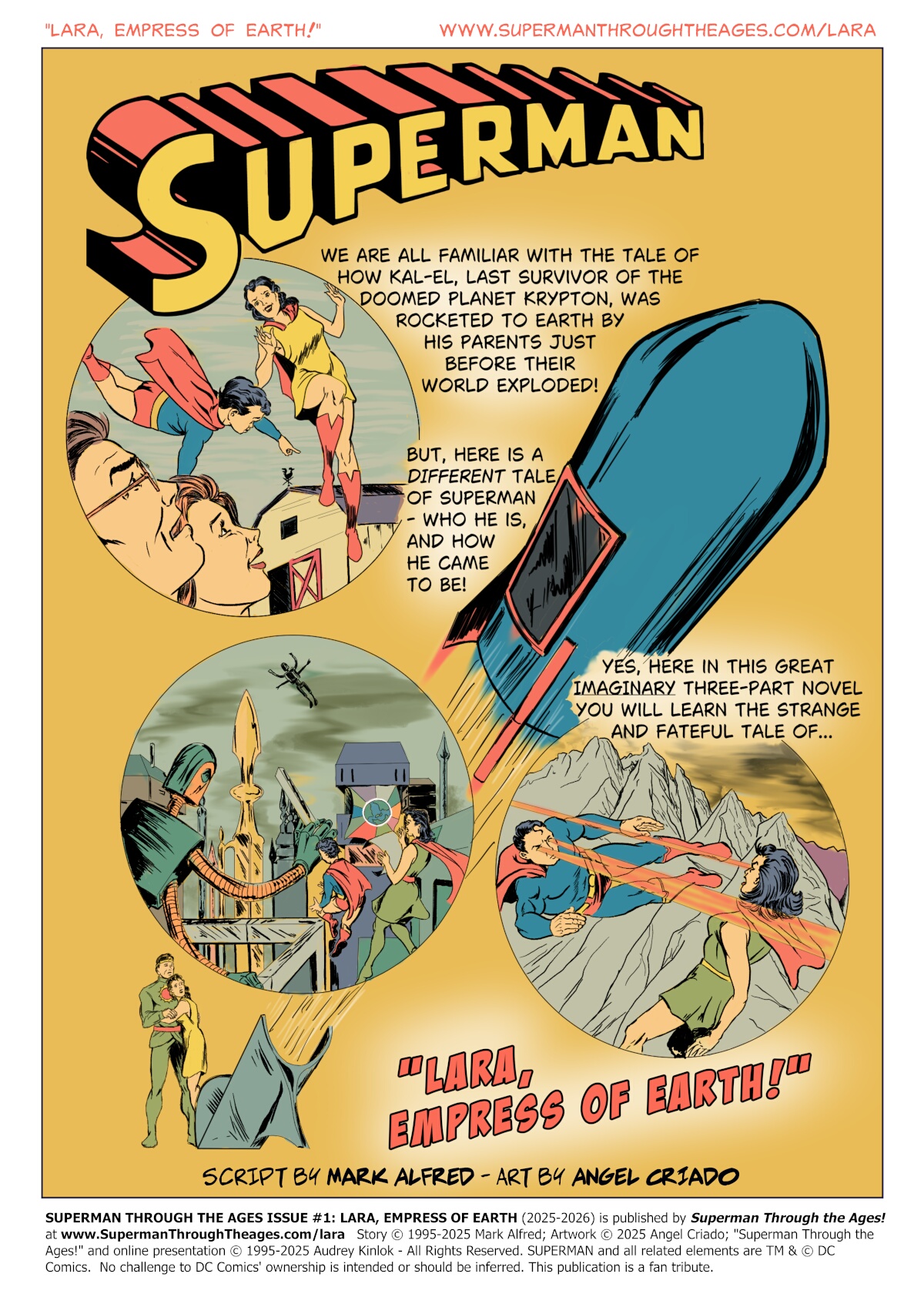 Lara, EMPRESS of EARTH!, page 1