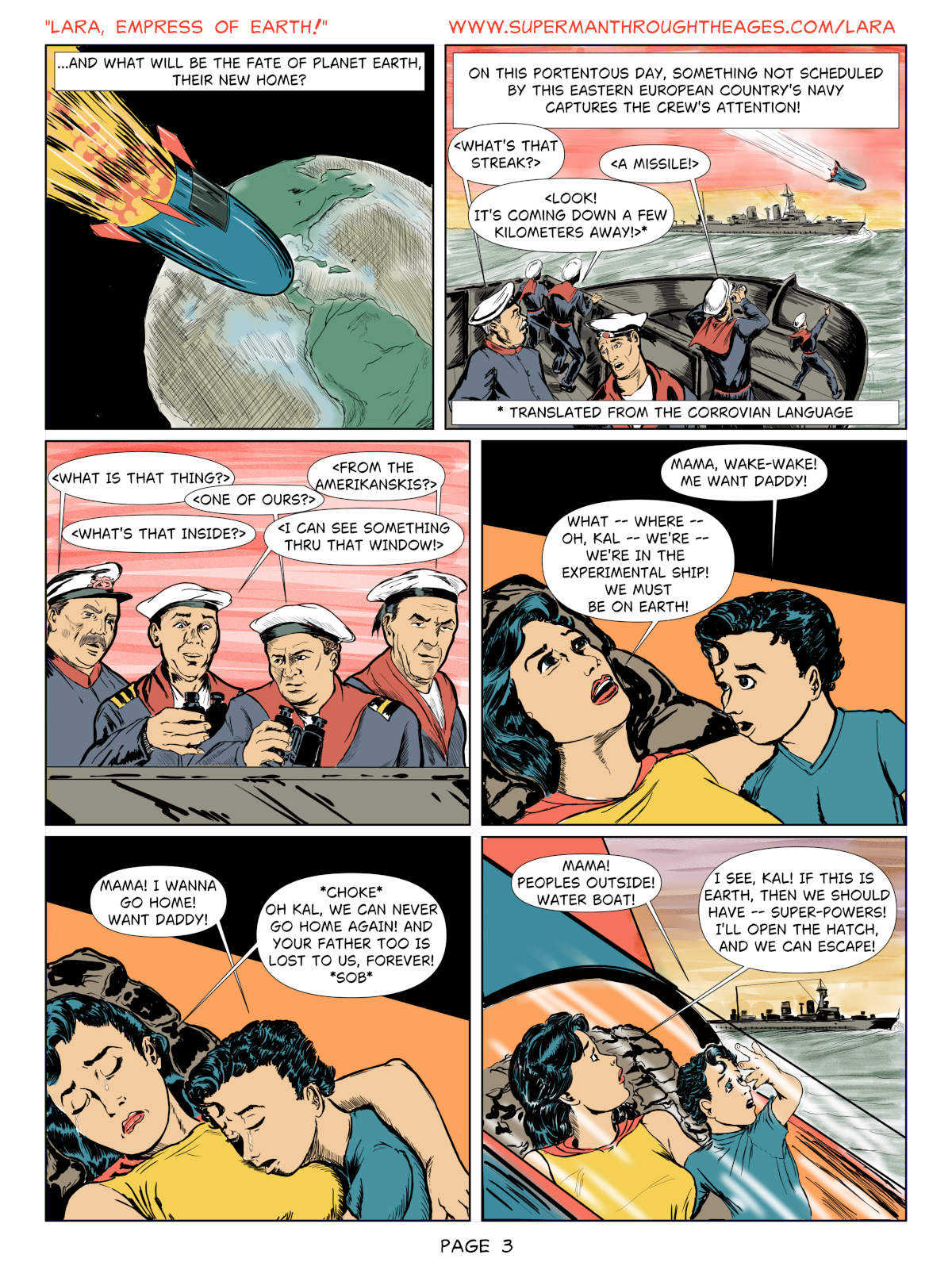 Lara, EMPRESS of EARTH!, page 3