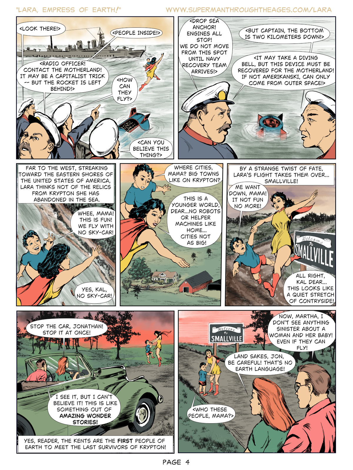 Lara, EMPRESS of EARTH!, page 4